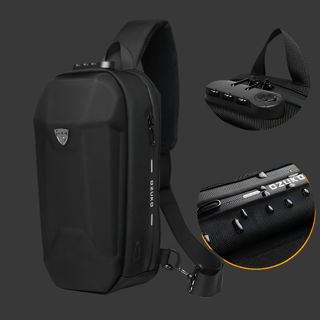 OZUKO Hard Shell Chest Bag