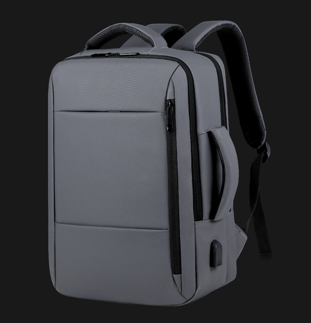 Men Large Capacity Backpack USB Charging Male Laptop Bagpack Waterproof Business Travel Back Pack Luggage Bag Mochila