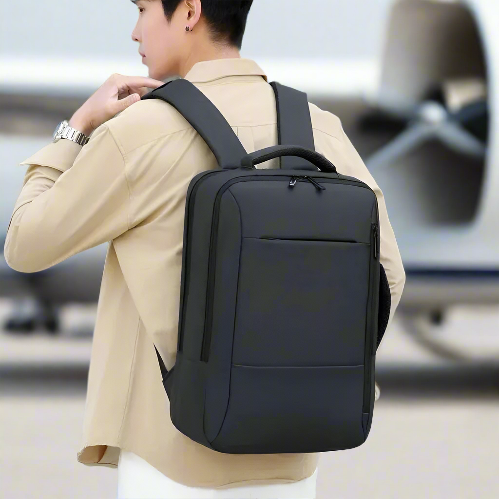 Men Large Capacity Backpack USB Charging Male Laptop Bagpack Waterproof Business Travel Back Pack Luggage Bag Mochila
