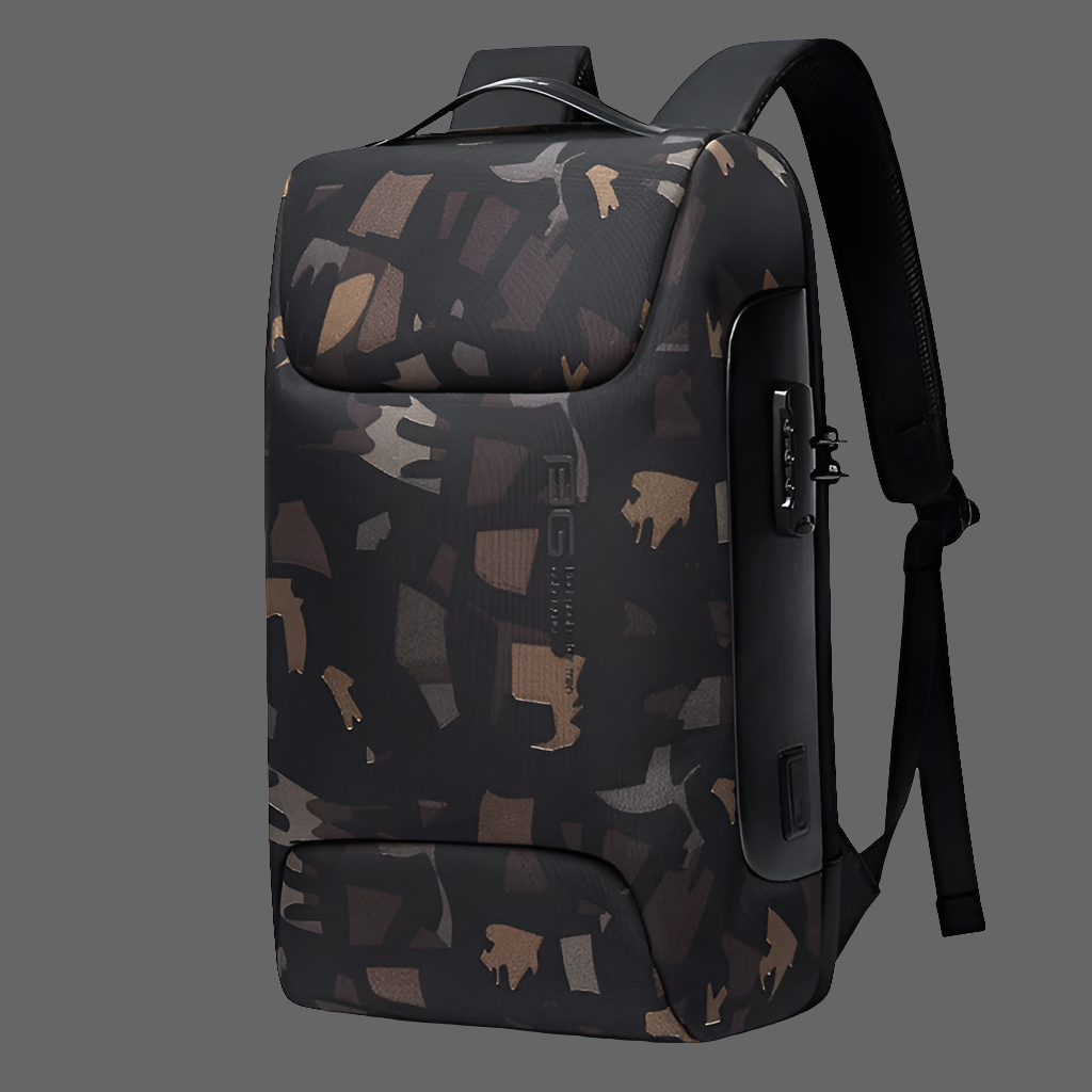 Business Backpack For Men Fit 15.6 inch Laptop Backpack Multifunctional Anti Thief Backpack Waterproof Bags USB Charging New
